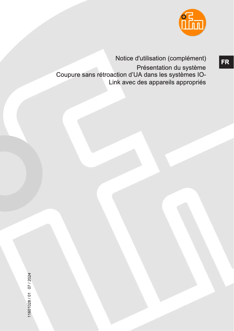 Página 1 del manual Manual de usuario IFM AL1432