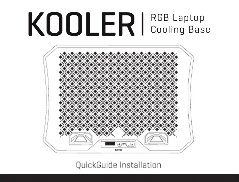 Page 1 de la notice Manuel utilisateur Krom Kooler