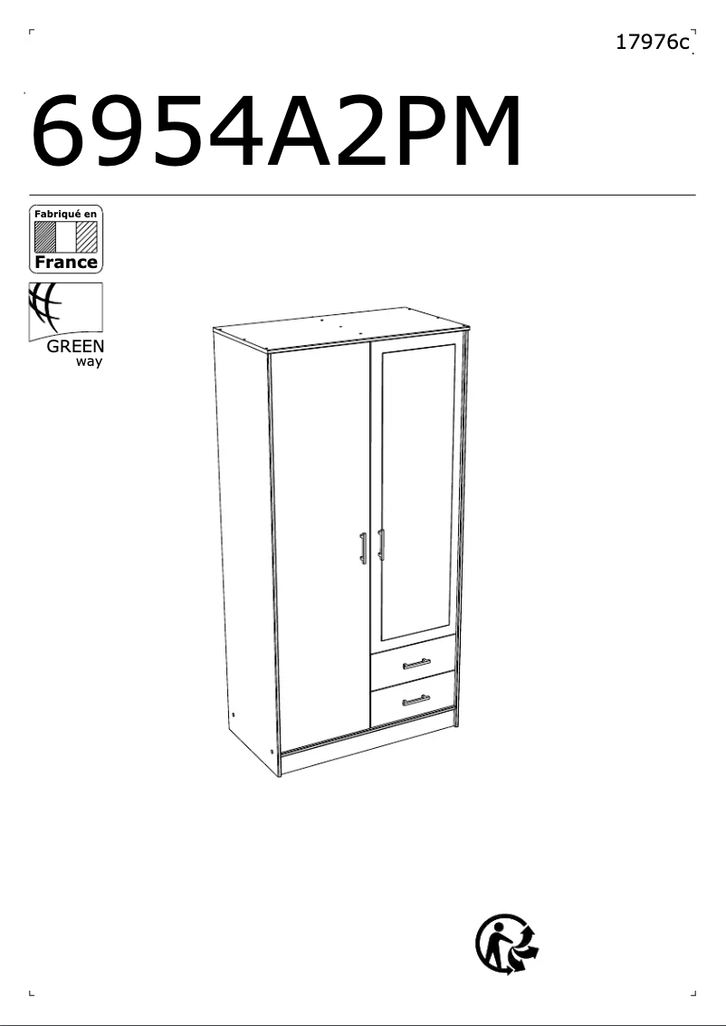 Page n°1 - Manuel utilisateur Parisot Infinity 6954A2PM