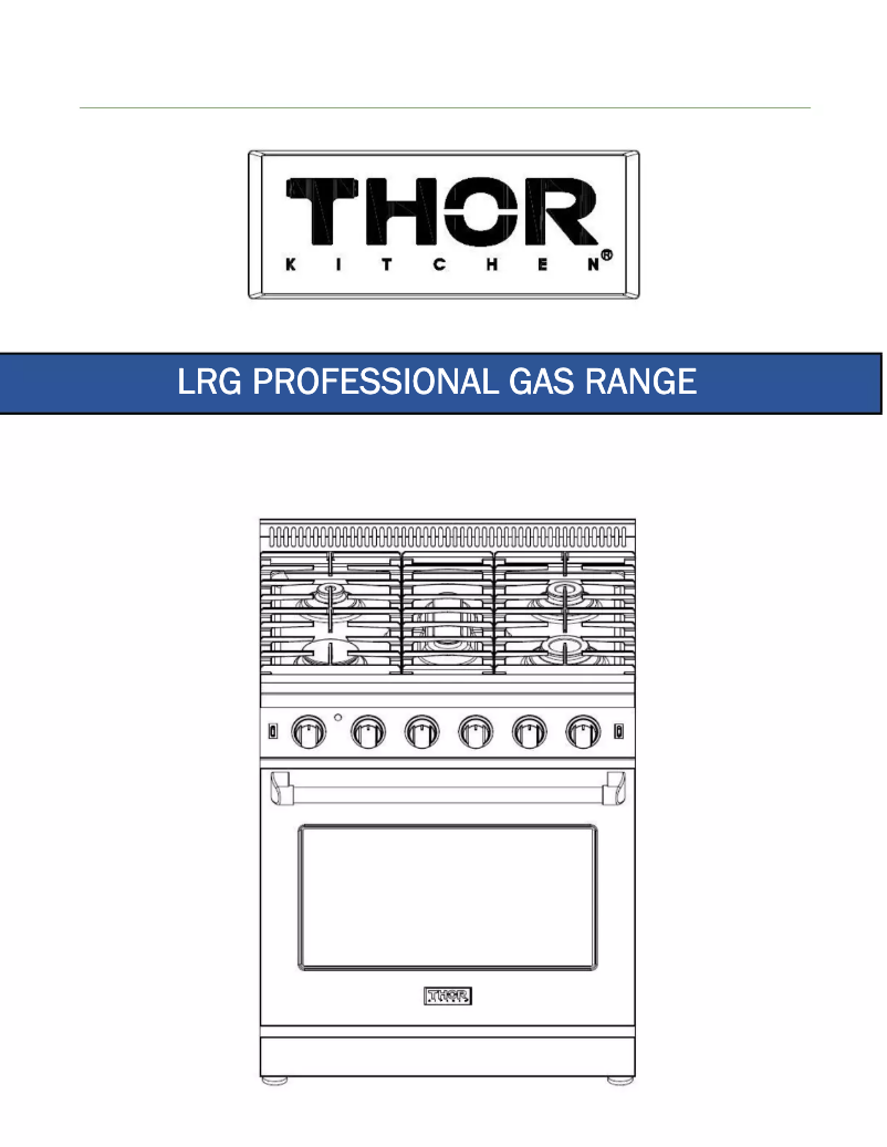 Page n°1 - Manuel utilisateur Thor TRH4806
