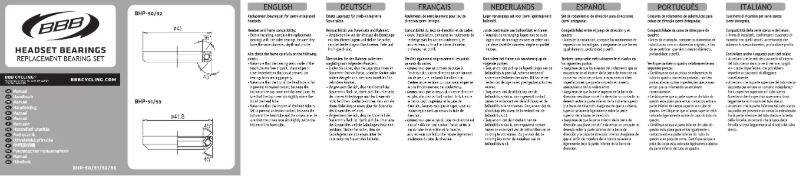 Page 1 de la notice Manuel utilisateur BBB BHP-90