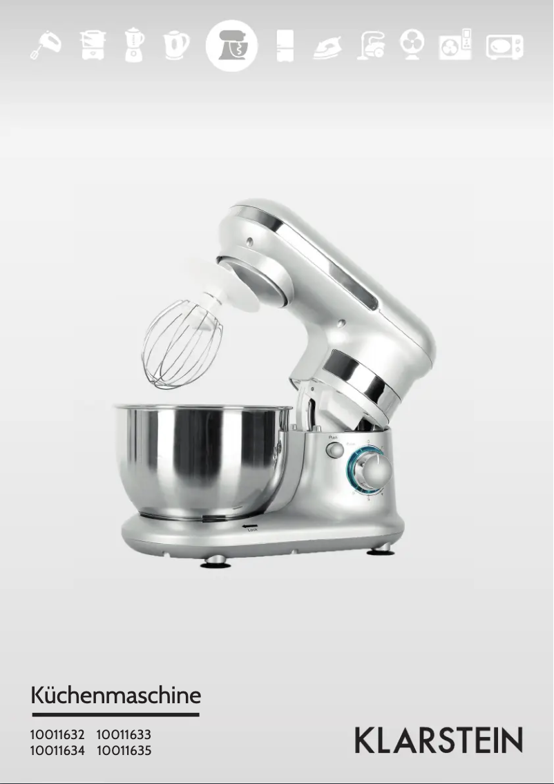 Page 1 de la notice Manuel utilisateur Klarstein 10011632