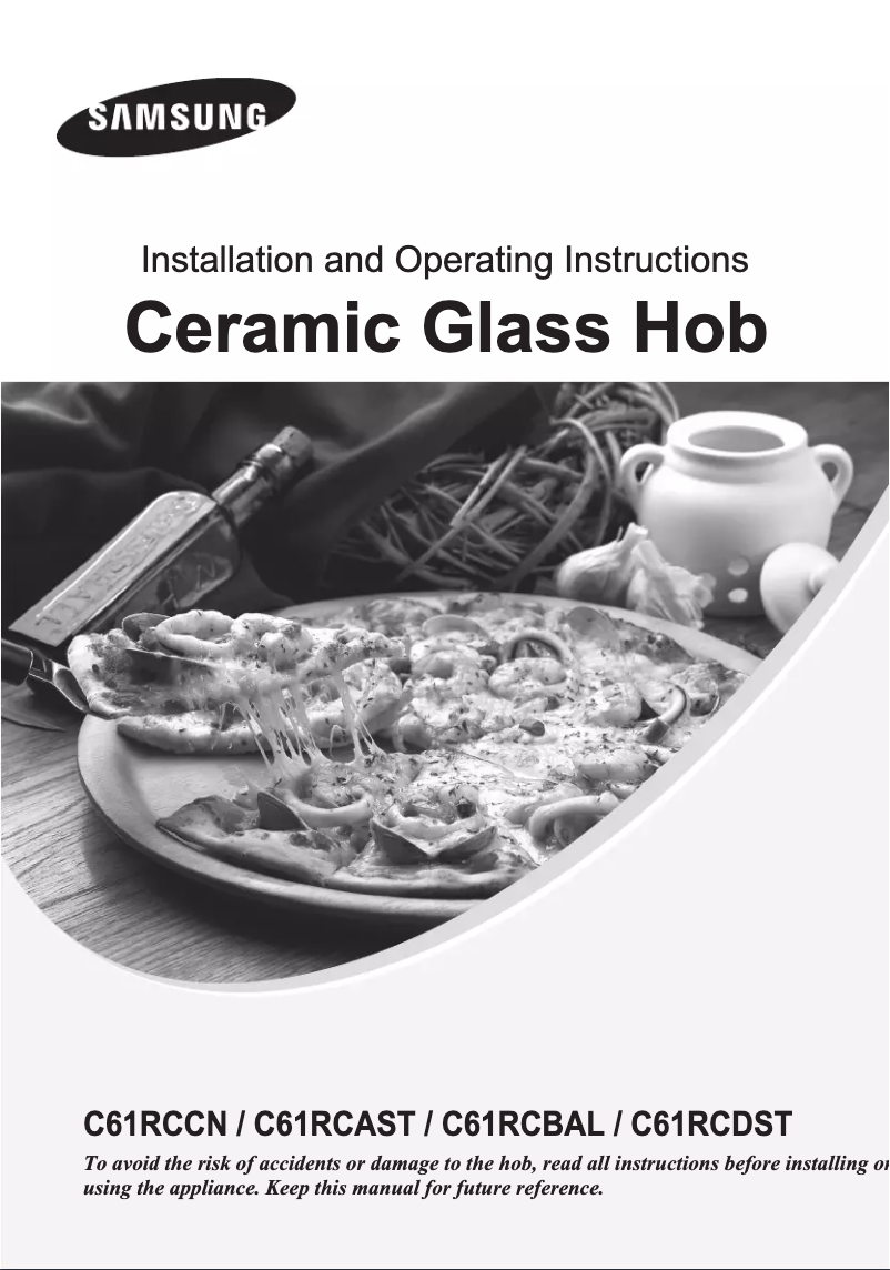 Page 1 de la notice Manuel utilisateur Samsung C61RCDST