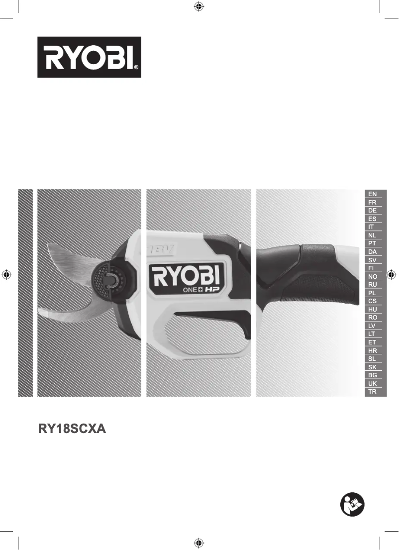 Page n°1 - Manuel utilisateur RYOBI One+ RY18SCXA