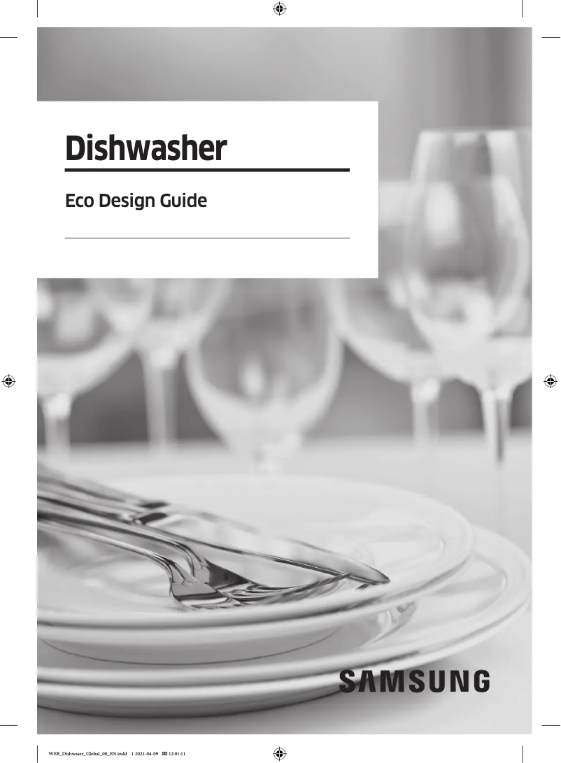 Page n°1 - Manuel utilisateur Samsung DW50R4040BB