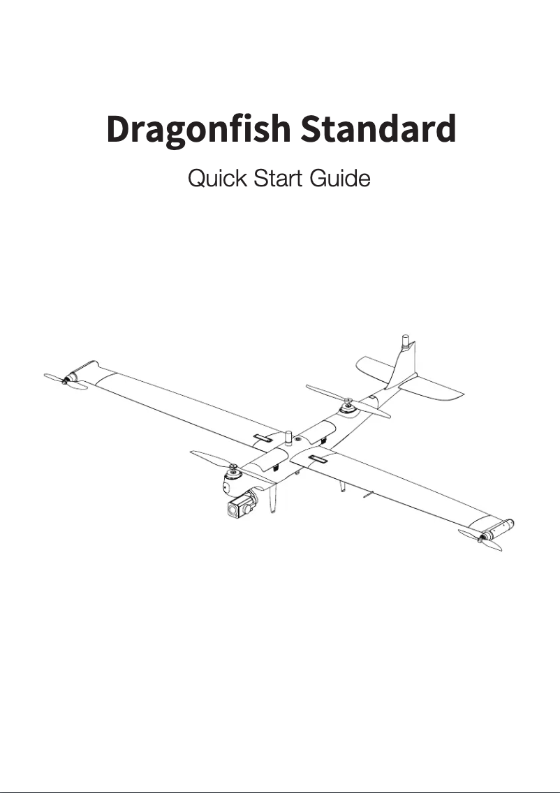 Image de la première page du manuel de l'appareil Dragonfish Standard