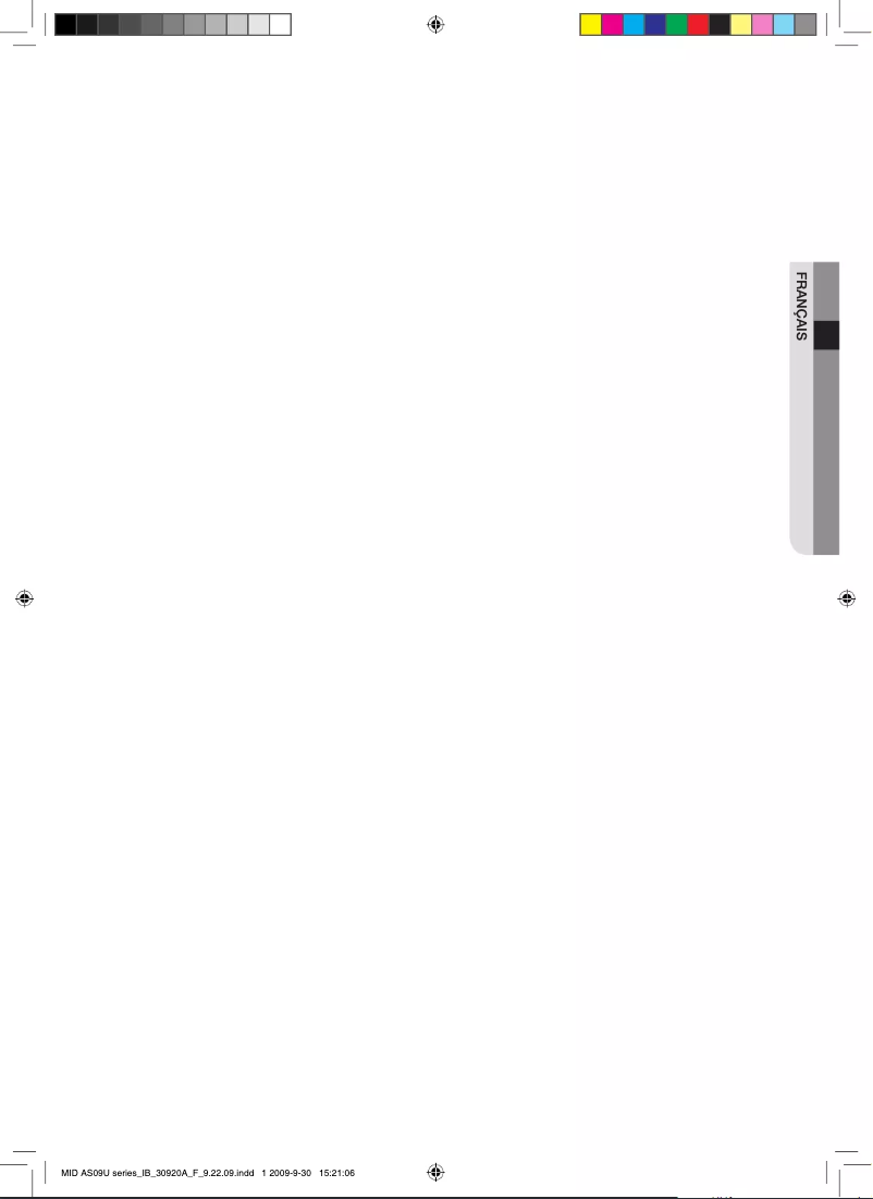 Imagen de la primera página del manual del dispositivo AS12UUAX