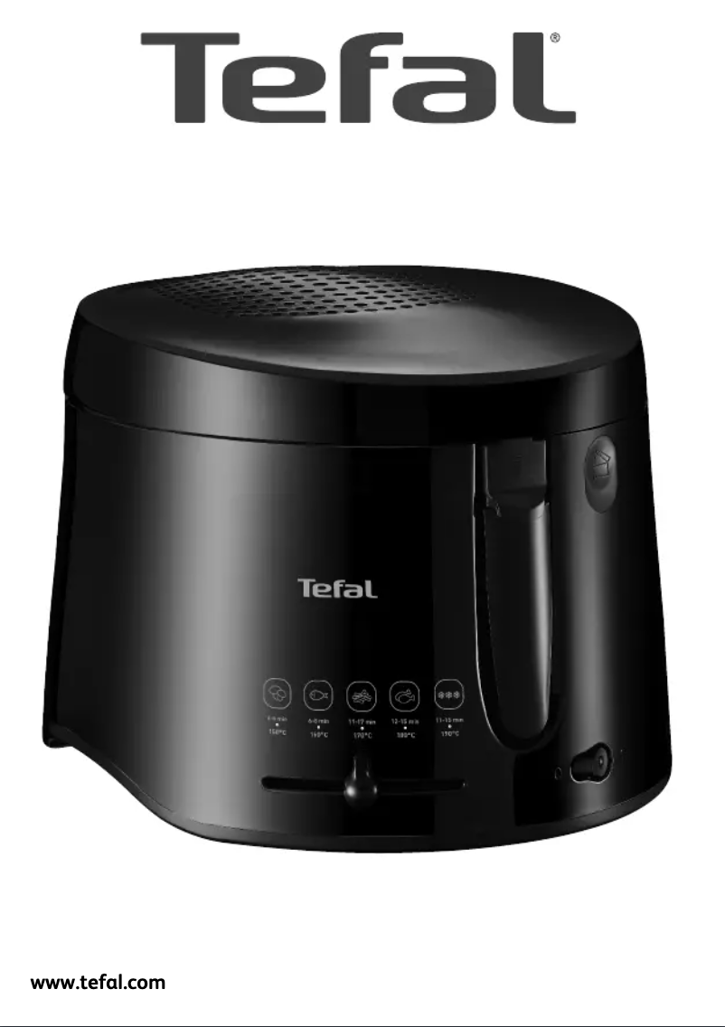 Image de la première page du manuel de l'appareil Maxi Fry FF1078