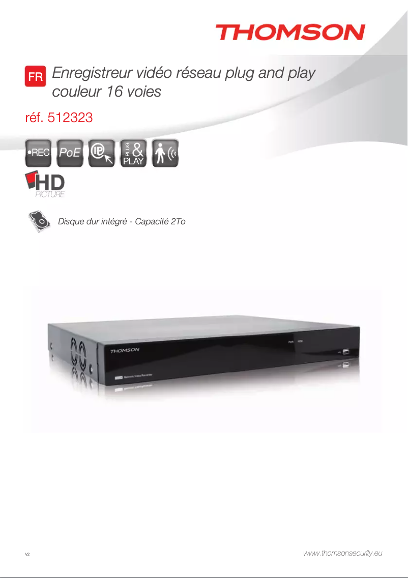 Image de la première page du manuel de l'appareil 512322