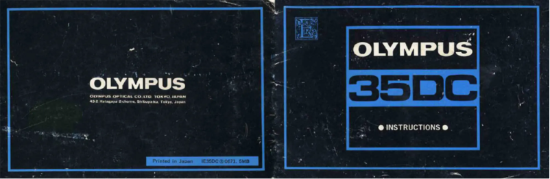 Image de la première page du manuel de l'appareil 35DC