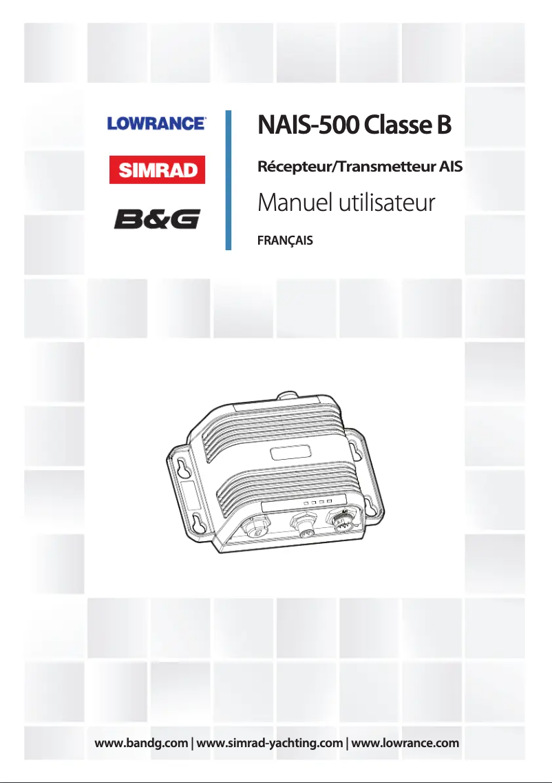 Page 1 de la notice Manuel utilisateur Lowrance NAIS-500