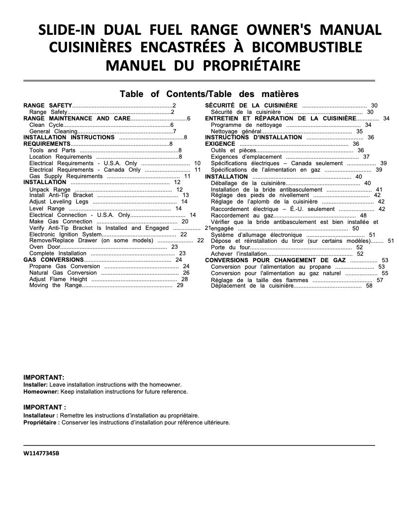 Page n°1 - Manuel utilisateur KitchenAid KSDB900ESS