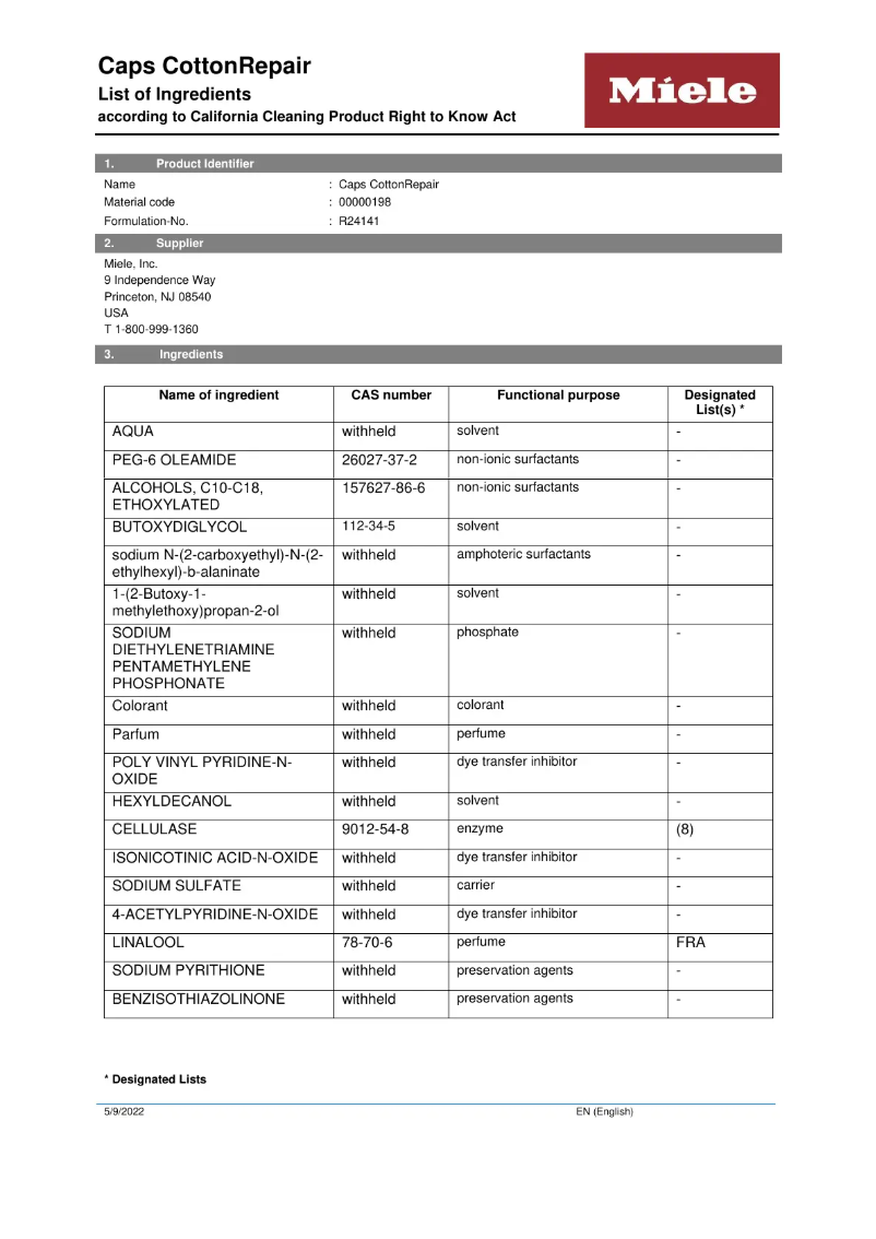 Image de la première page du manuel de l'appareil WA CCR 0302 L