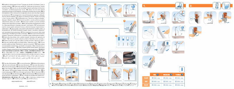 Page 1 de la notice Manuel utilisateur Tefal TY8838KL