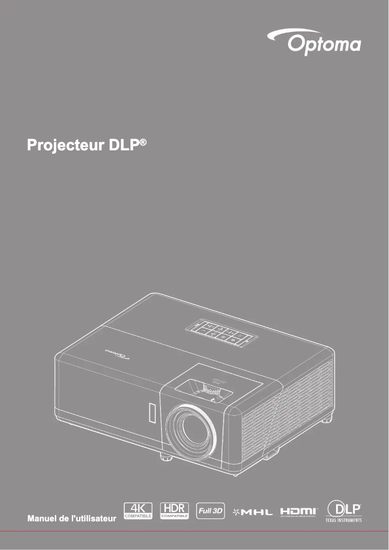 Image de la première page du manuel de l'appareil ZH406STx
