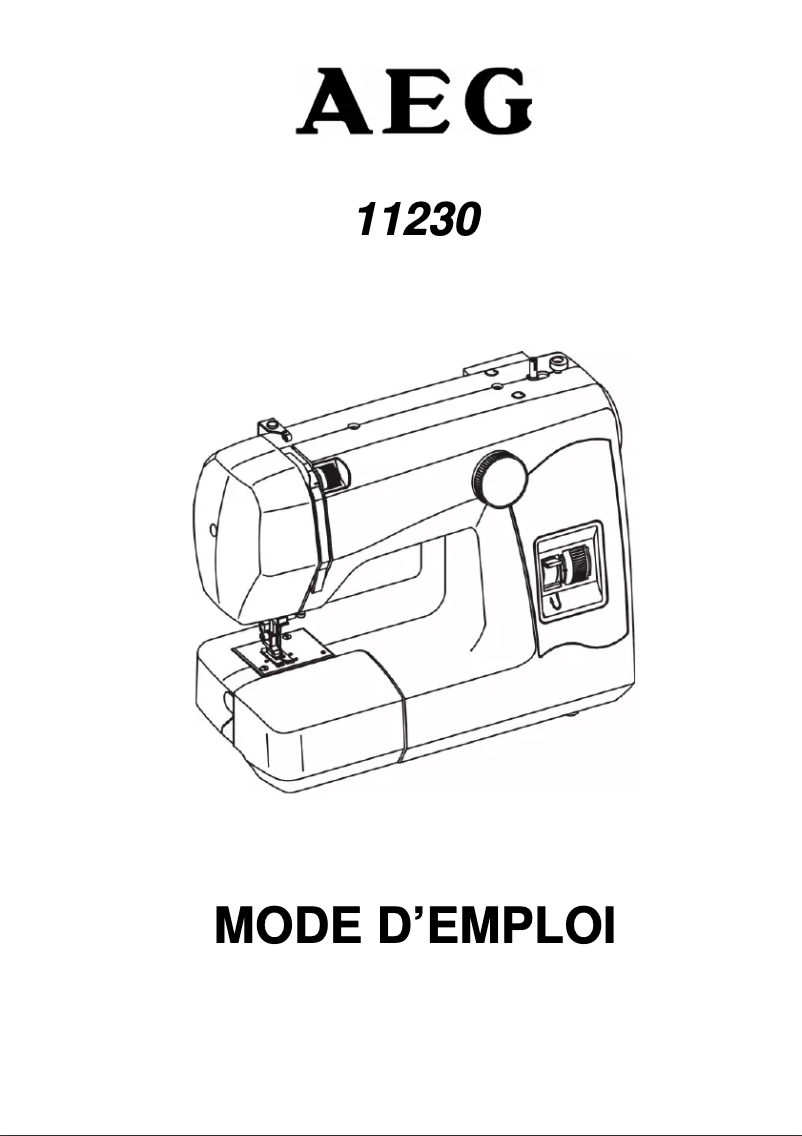 Image de la première page du manuel de l'appareil NM-230