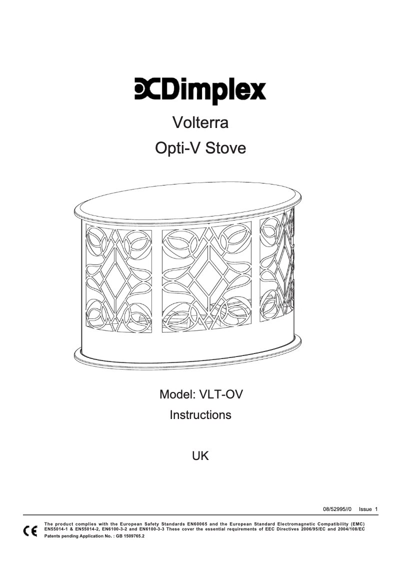 Page 1 de la notice Manuel utilisateur Dimplex Opti-V VLT-OV