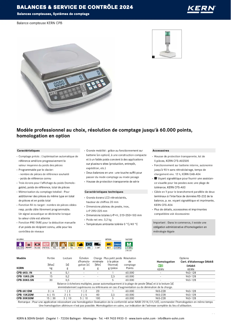 Image de la première page du manuel de l'appareil CPB 6K1DM