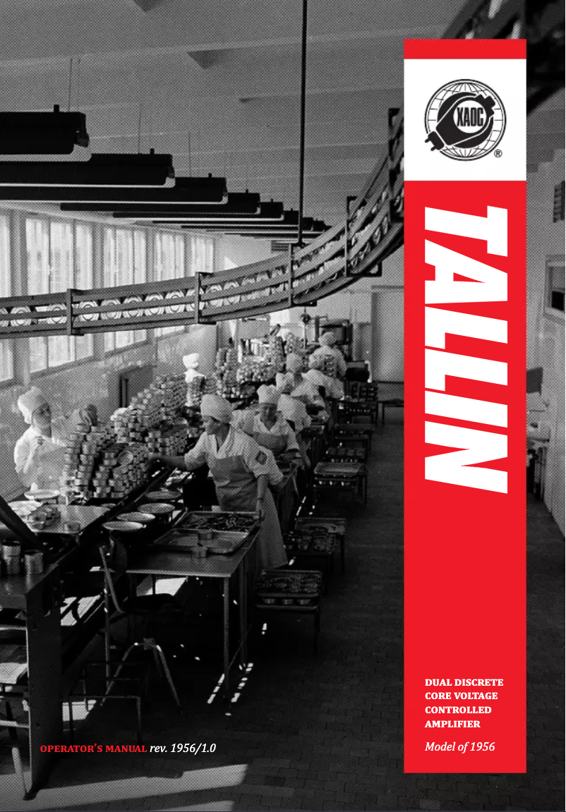 Image de la première page du manuel de l'appareil Tallin