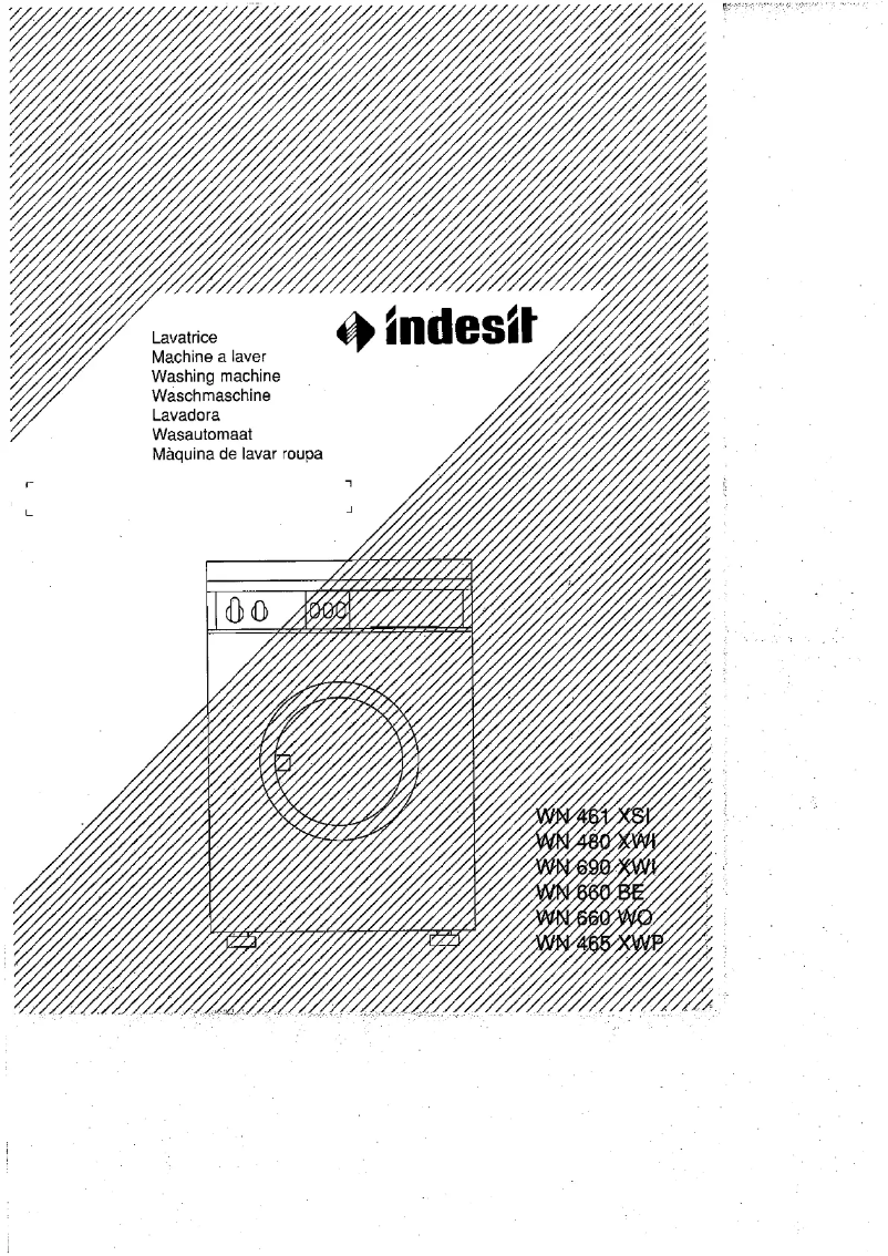 Page n°1 - Manuel utilisateur Indesit WN461XSI