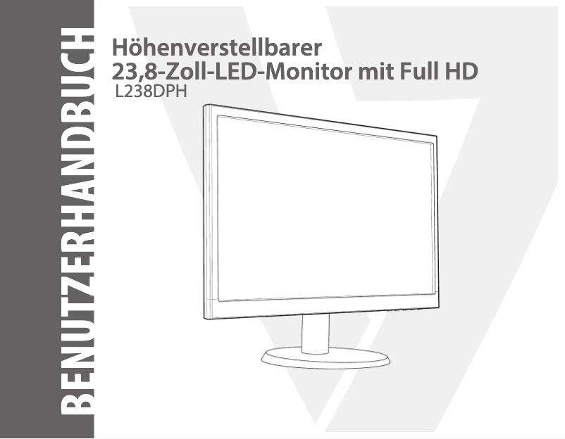 Image de la première page du manuel de l'appareil L238DPH