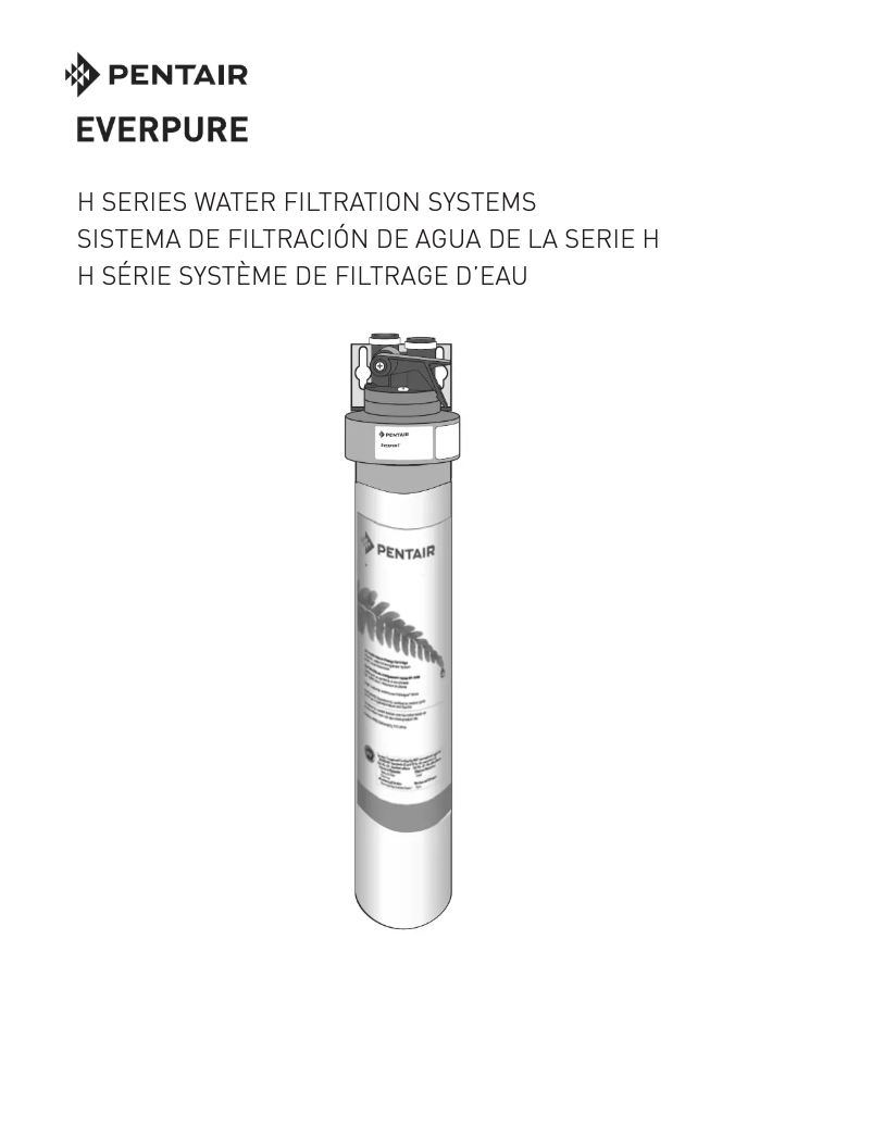 Page 1 de la notice Manuel utilisateur Everpure H-54