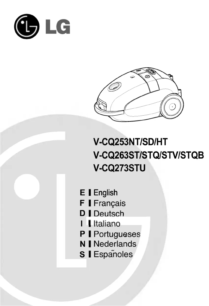 Page n°1 - Manuel utilisateur LG VTCQ263STQ
