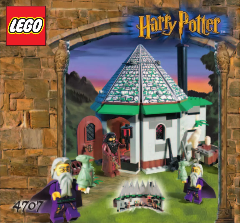 Page 1 de la notice Manuel utilisateur Lego Harry Potter 4707