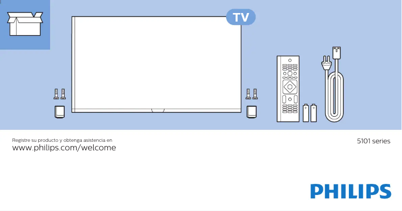 Image de la première page du manuel de l'appareil 5000 series 49PFG5101