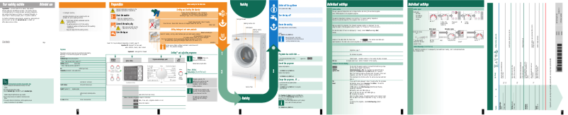 Page n°1 - Manuel utilisateur Bosch WAS2446XEE