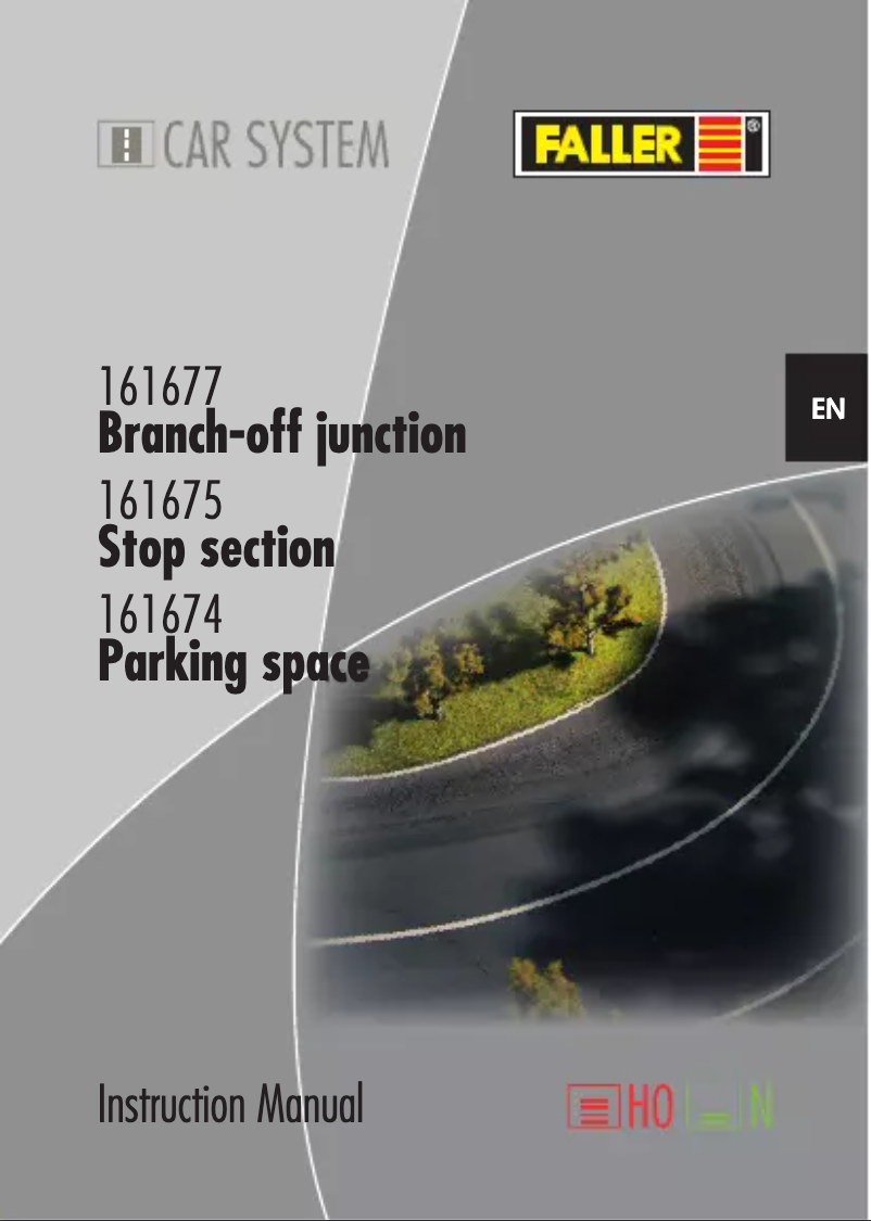 Page n°1 - Manuel utilisateur Faller 161677