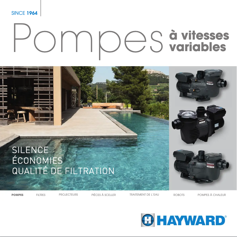 Page 1 de la notice Brochure Hayward Max-Flo XL VSTD