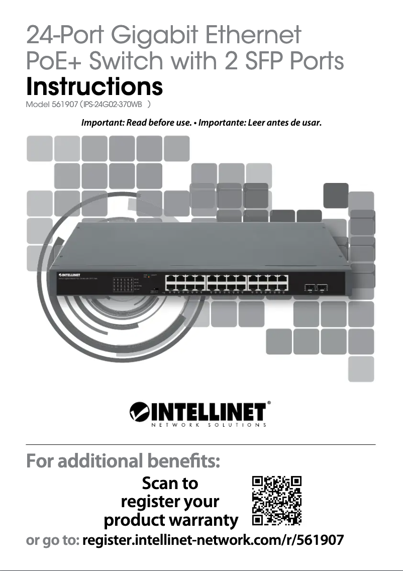 Image de la première page du manuel de l'appareil 561907