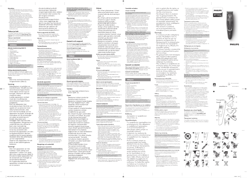 Page 1 de la notice Manuel utilisateur Philips Series 7000 BT7210