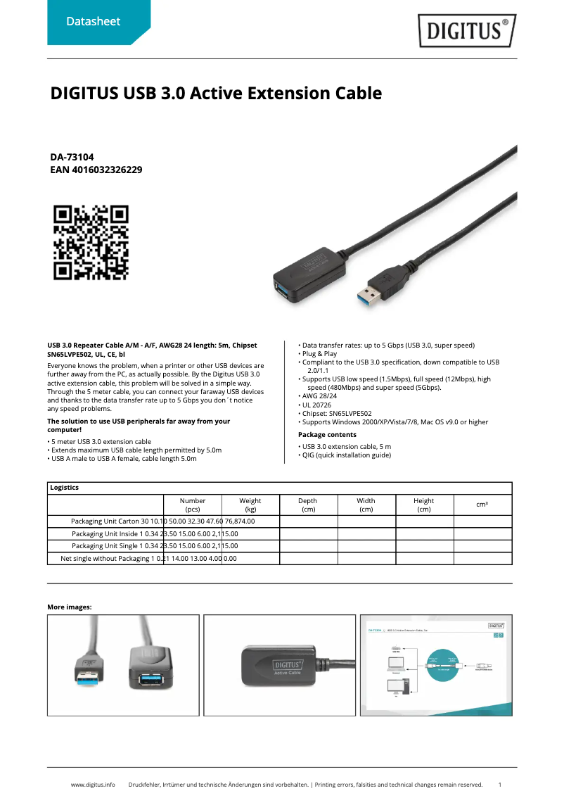 Image de la première page du manuel de l'appareil DA-73104