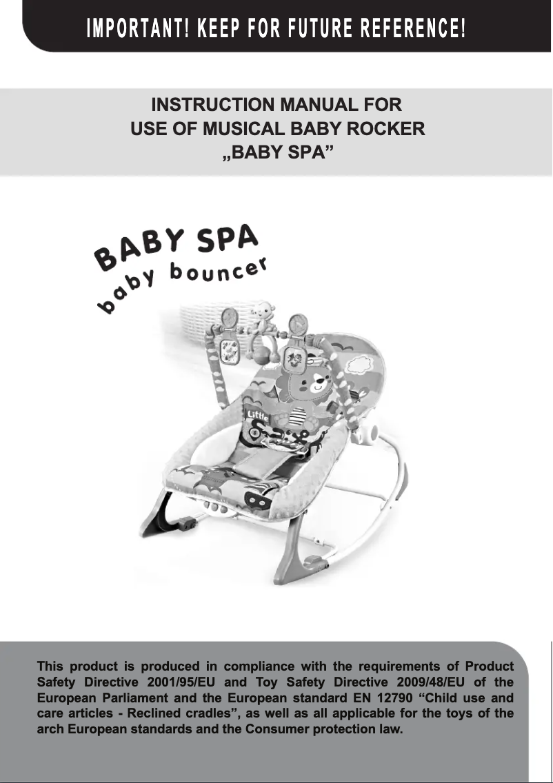 Page 1 de la notice Manuel utilisateur Chipolino Baby SPA