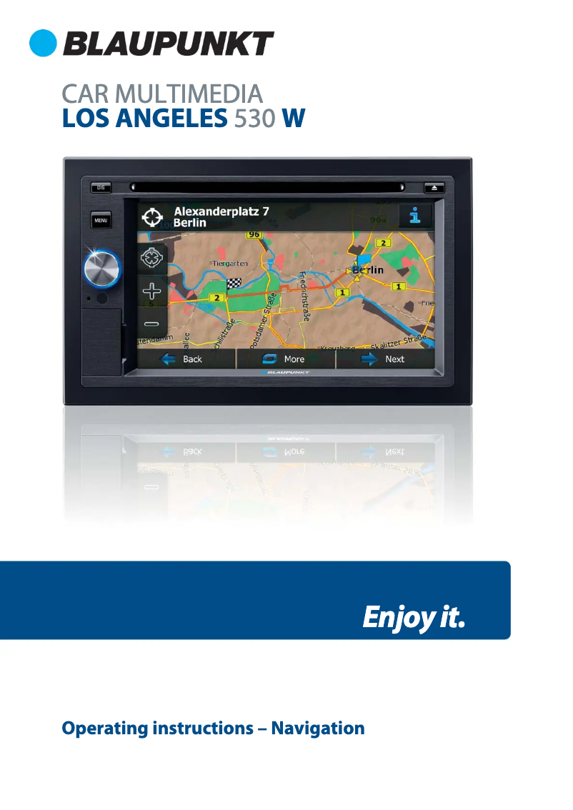 Page 1 de la notice Manuel utilisateur Blaupunkt Los Angeles 530 W