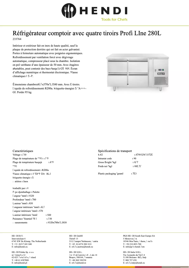 Page n°1 - Fiche technique Arktic 233764