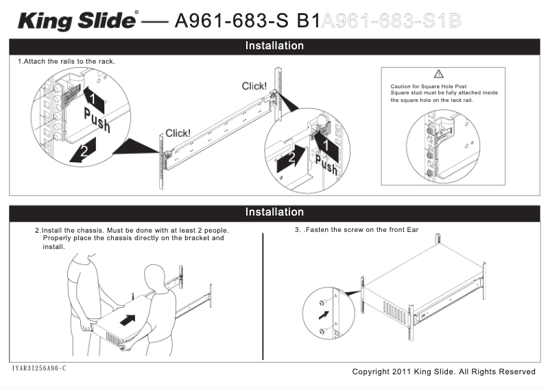 Page n°1 - Guide d'installation Gigabyte G482-Z50