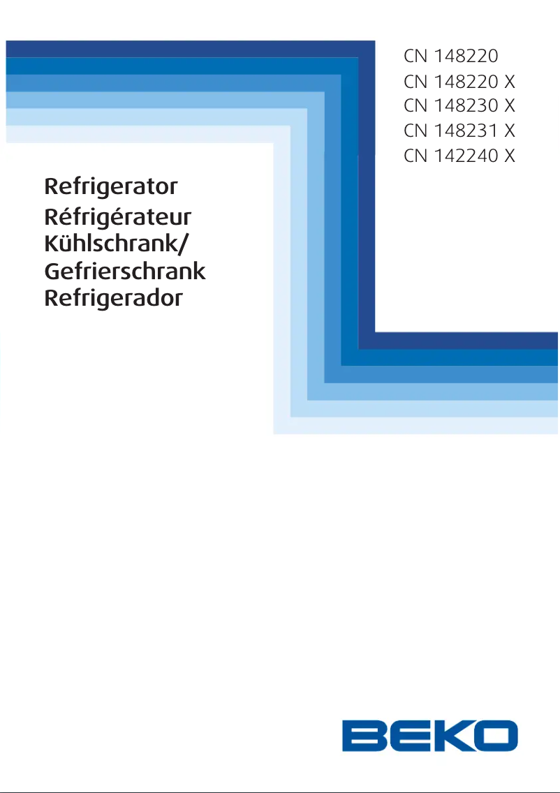 Image de la première page du manuel de l'appareil CN 148220