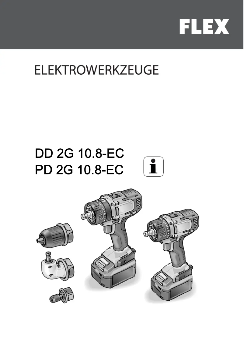 Page n°1 - Manuel utilisateur Flex DD 2G 10.8-EC