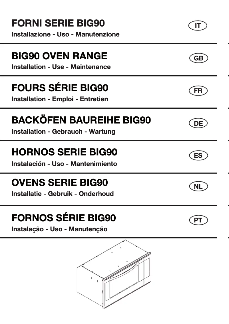 Page n°1 - Manuel utilisateur Hoover HOE9185/1X