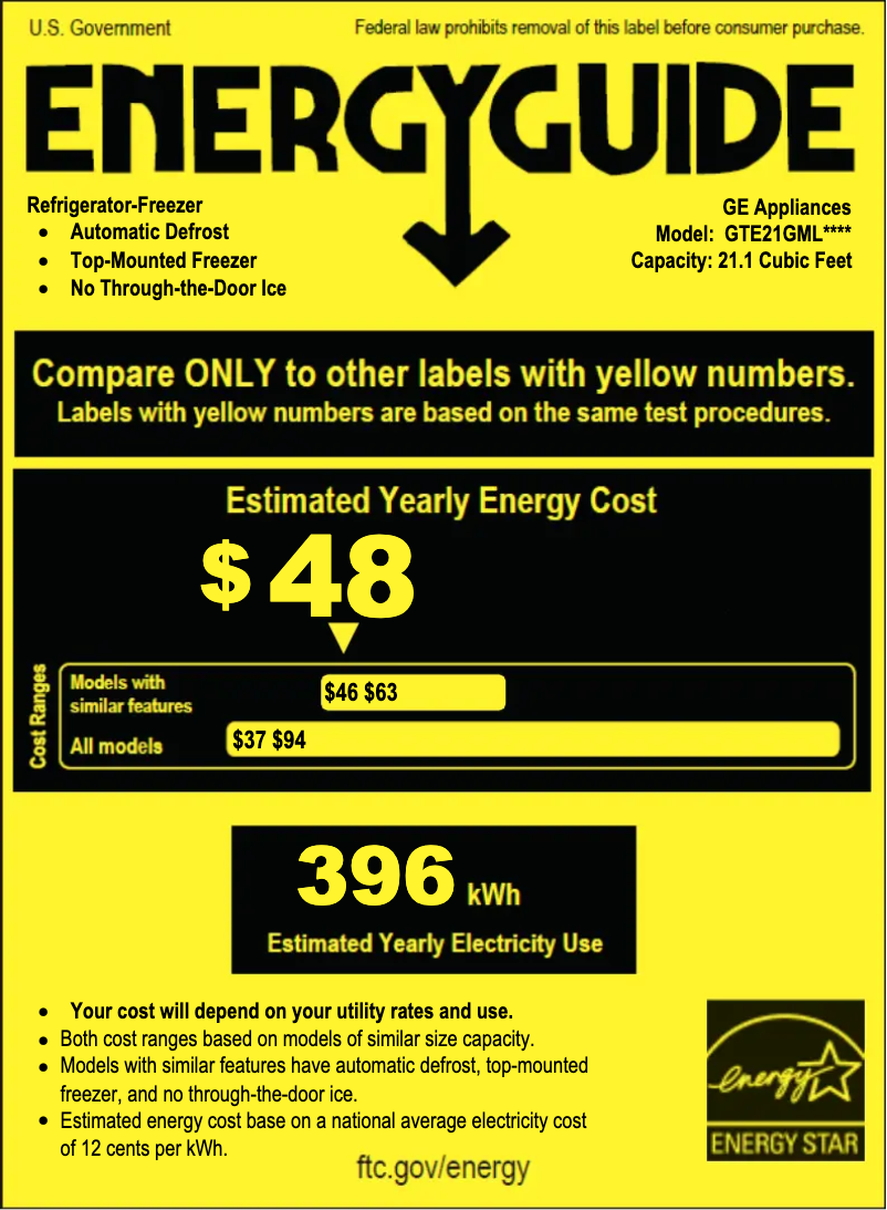 Image de la première page du manuel de l'appareil GTE21GMLES