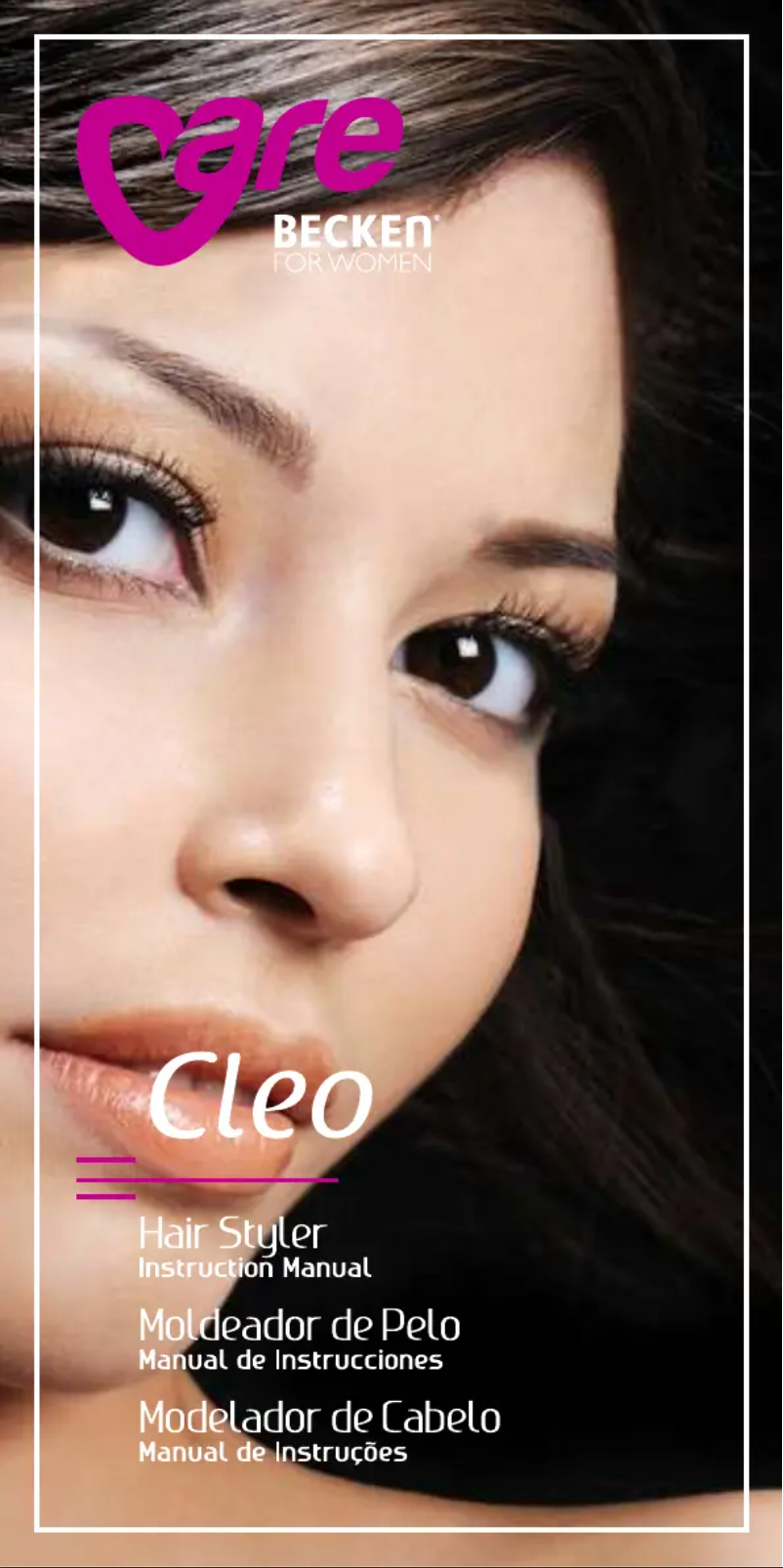 Image de la première page du manuel de l'appareil Cleo