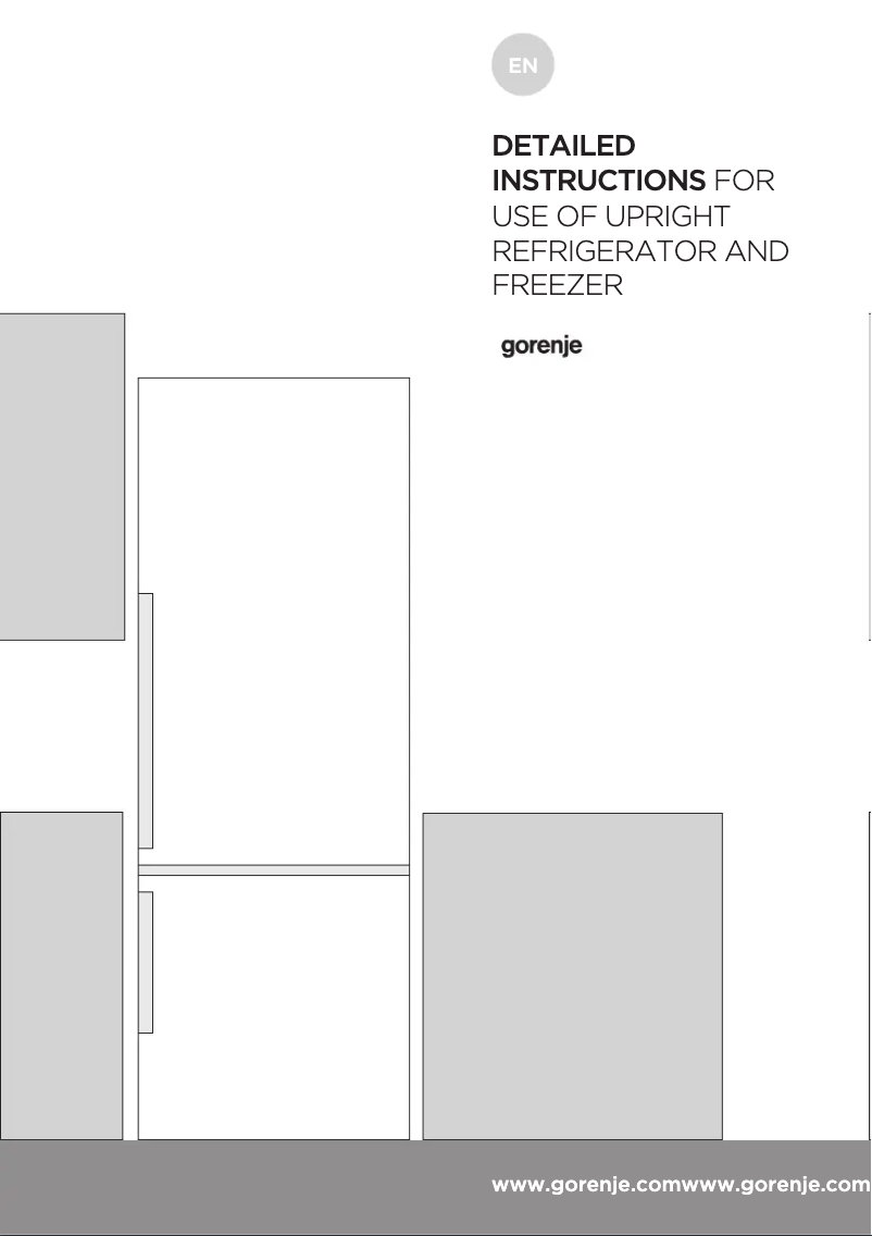 Page n°1 - Manuel utilisateur Gorenje NRK6192CRD4