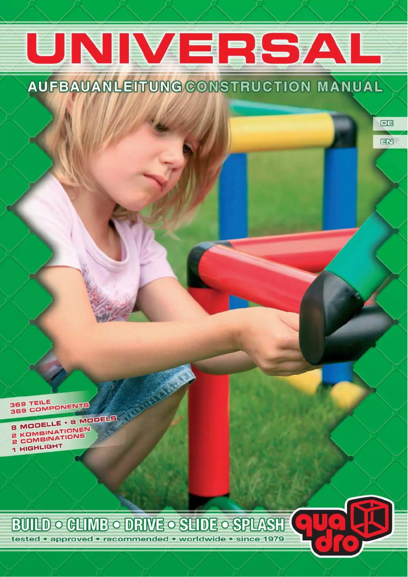 Page n°1 - Manuel utilisateur Quadro Universal