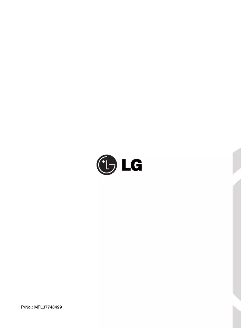 Page n°1 - Manuel utilisateur LG WD-14579RD