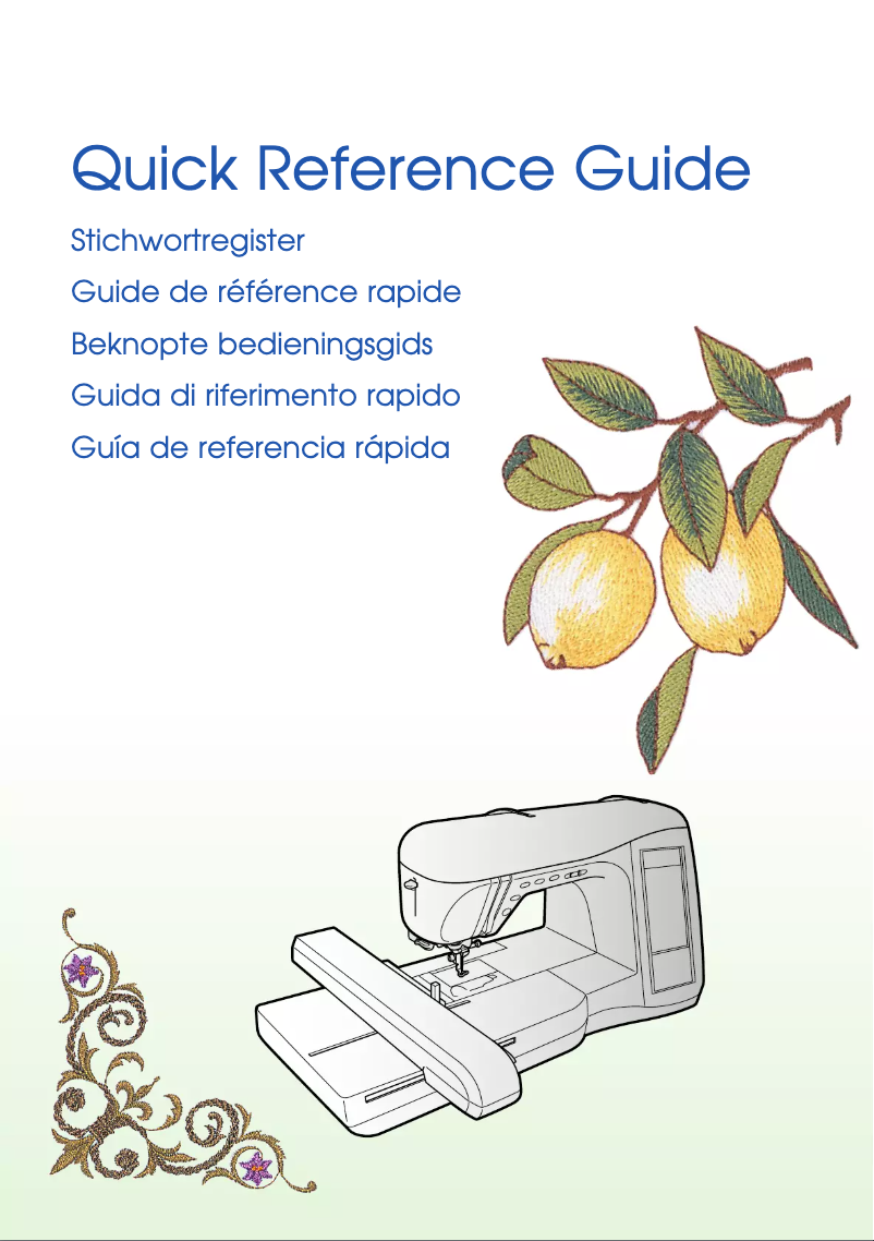 Image de la première page du manuel de l'appareil Innov-is 2800D