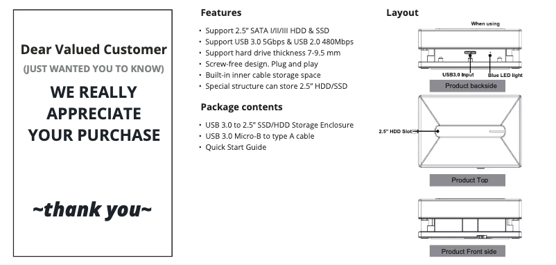 Page n°1 - Manuel utilisateur Siig JU-SA0V11-S1