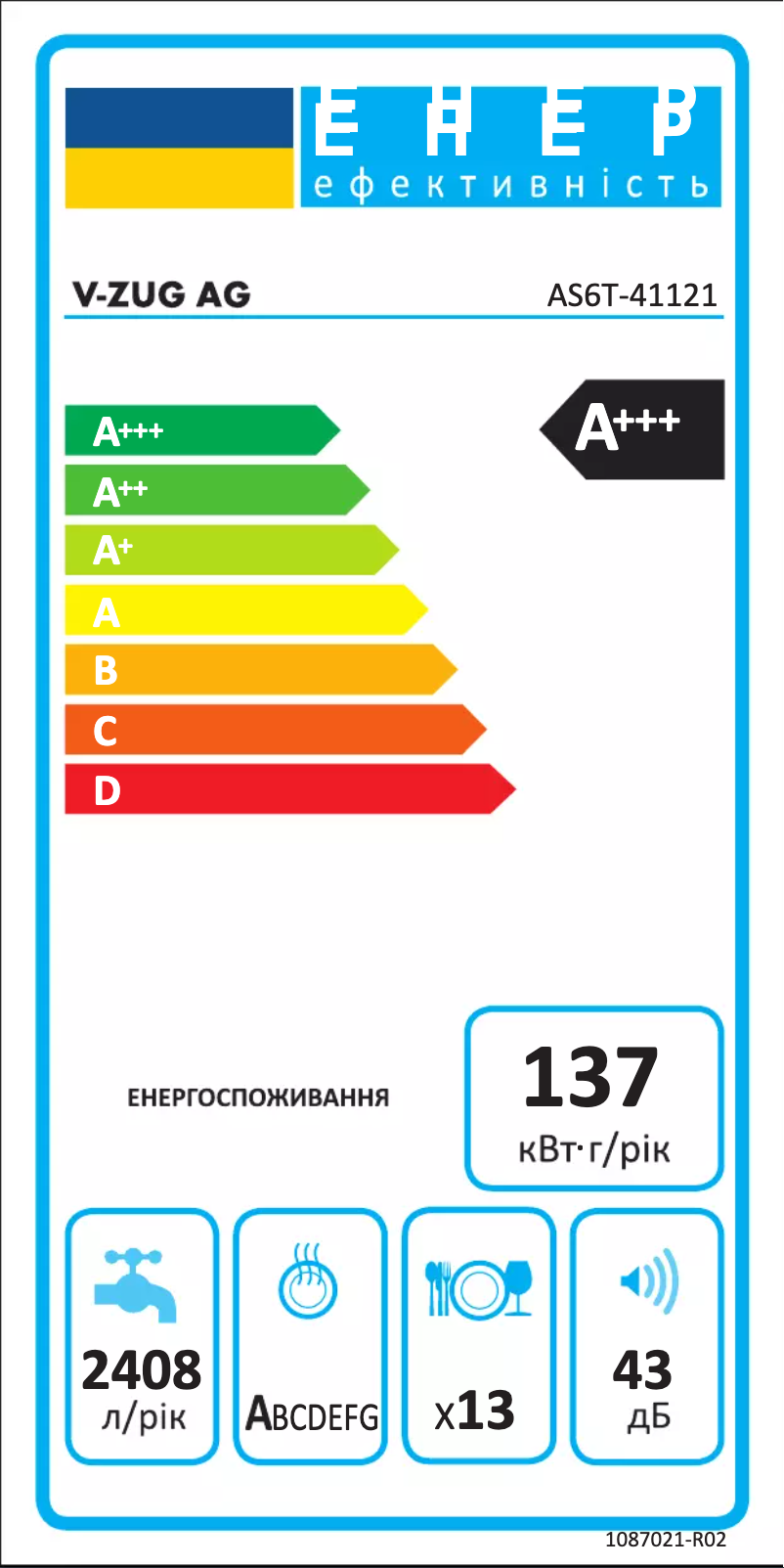 Image de la première page du manuel de l'appareil AdoraDish V6000 with heat pump